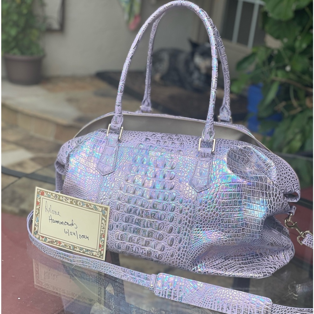 Rare Brahmin Duxbury Weekender in Violet Wonderland.